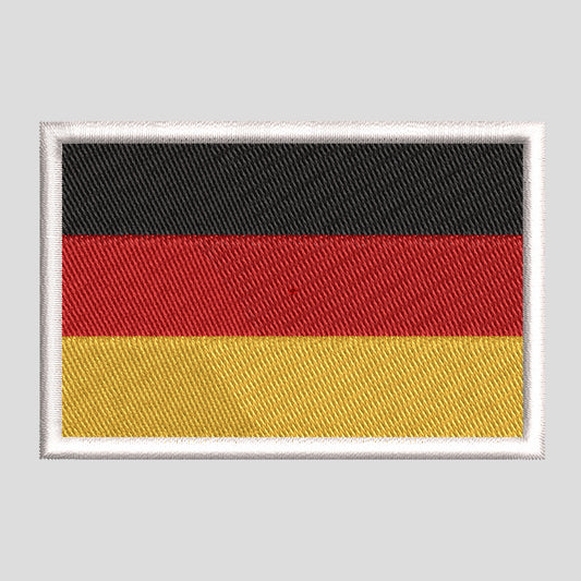 Matriz de Bordado / Ponchado – Bandera de Alemania (8.5 × 5.5 cm)