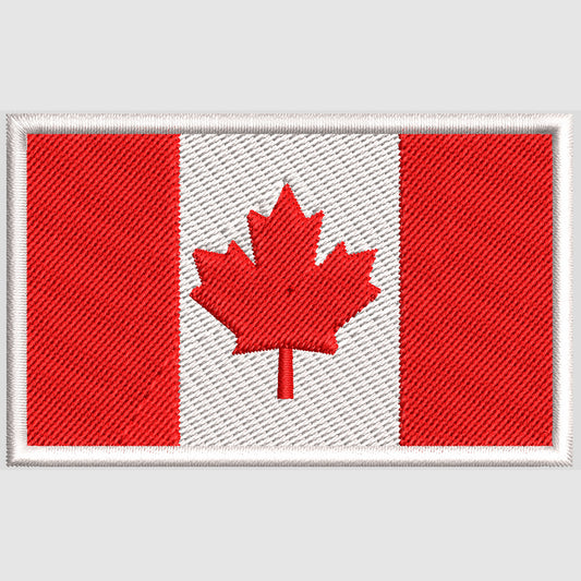 Matriz de Bordado / Ponchado – Bandera de Canadá