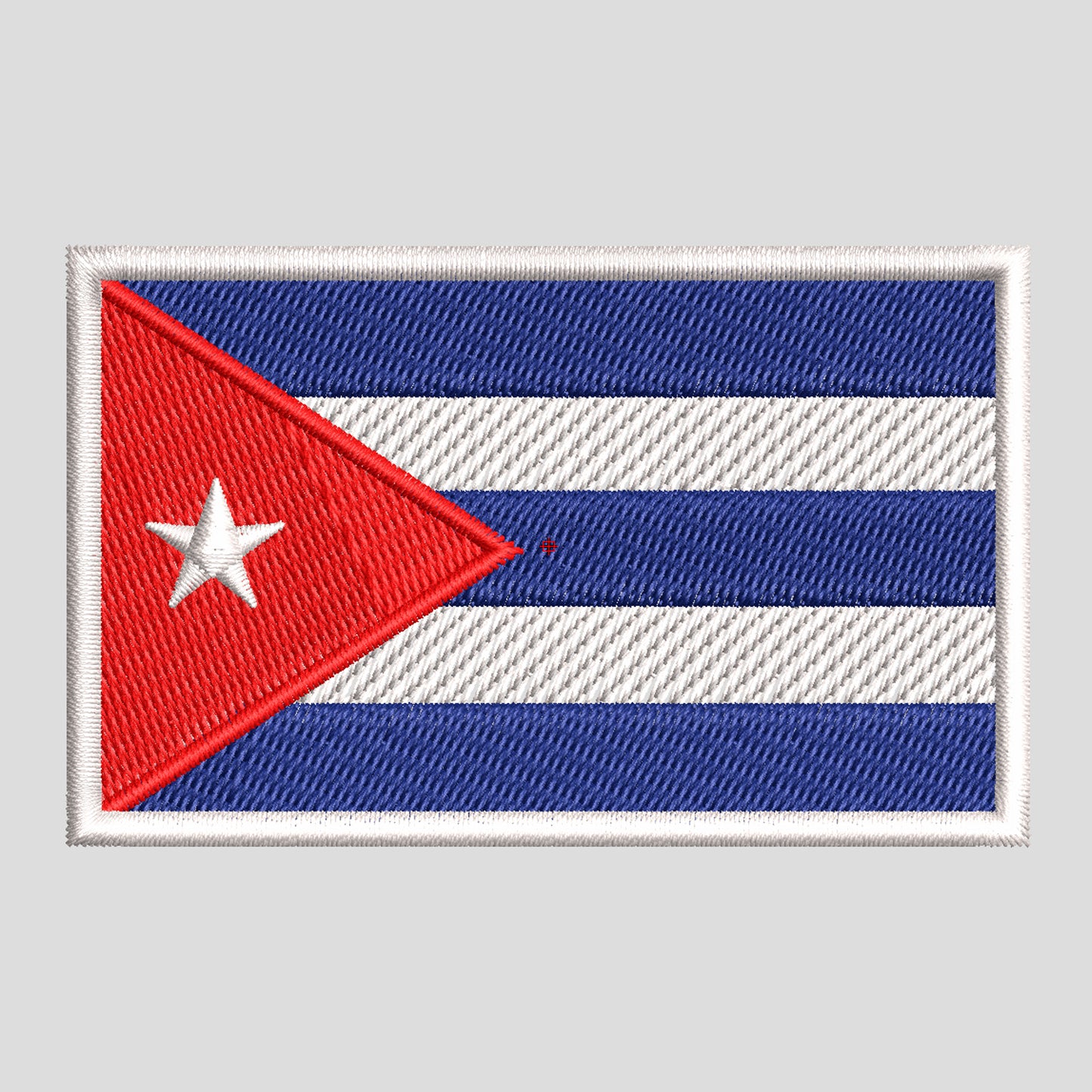 Matriz de Bordado / Ponchado – Bandera de Cuba
