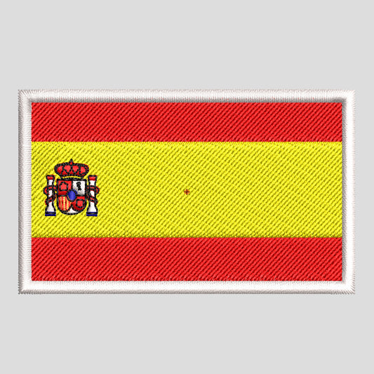Matriz de Bordado / Ponchado – Bandera de España