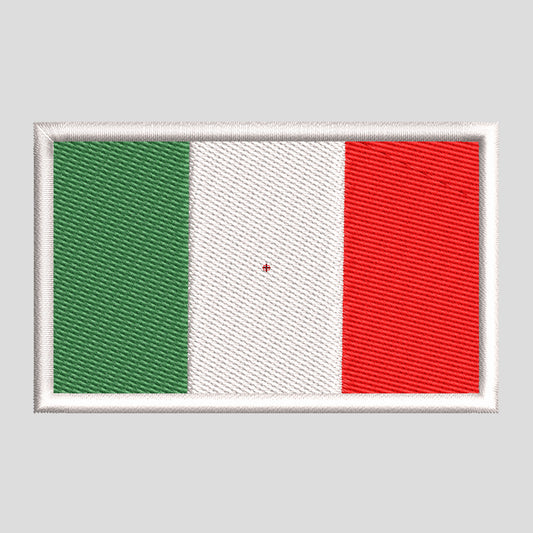 Matriz de Bordado / Ponchado – Bandera de Italia
