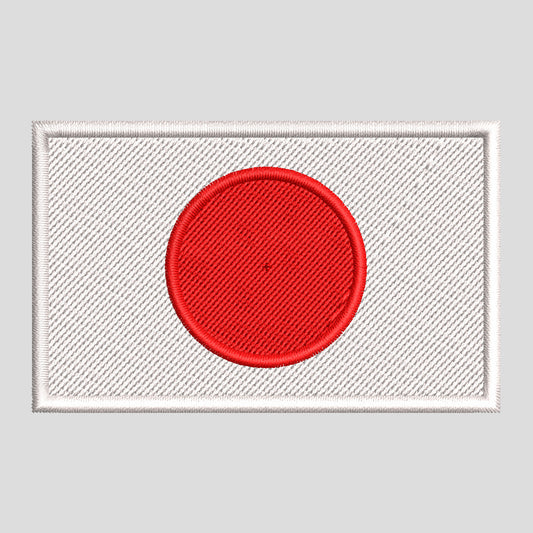 Matriz de Bordado / Ponchado – Bandera de Japón