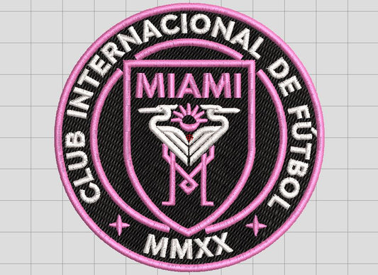 ⚽ Matriz de Bordado Ponchado Inter de Miami