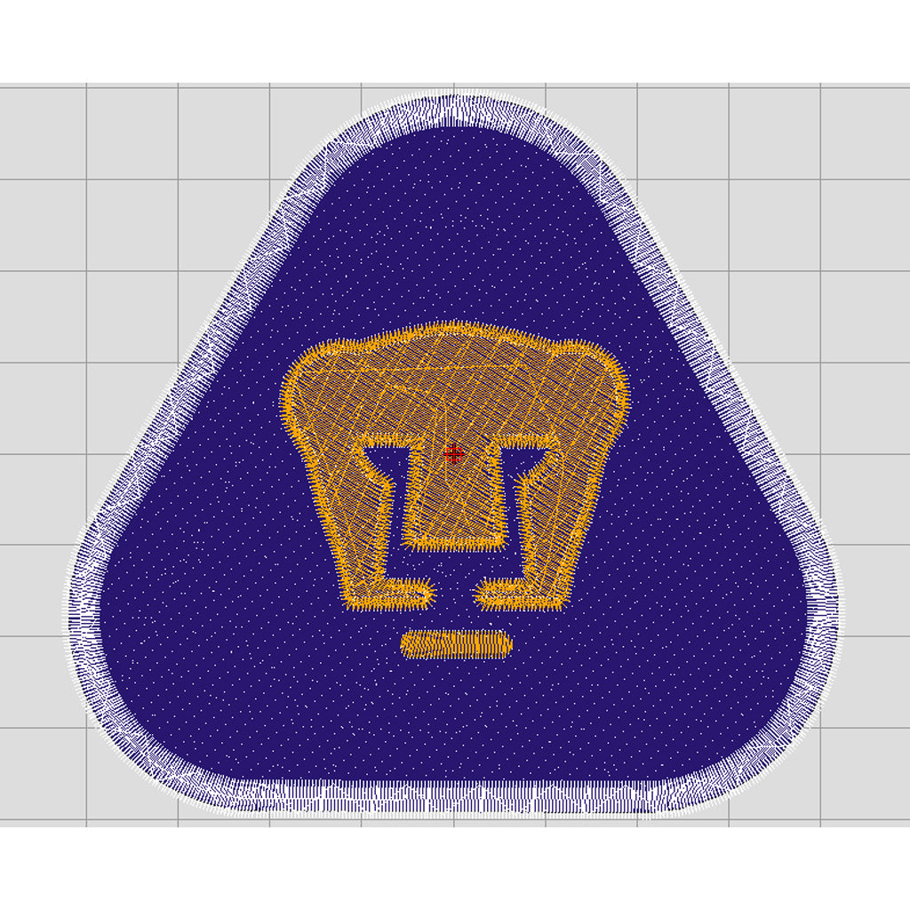 ⚽ Matriz de Bordado Ponchado Pumas UNAM